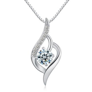 High-end Diamonds 925 Sterling Silver Pendants For Women