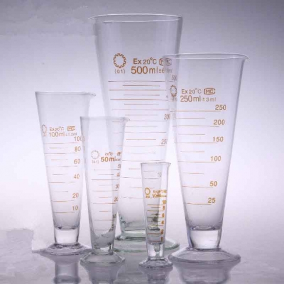 1000ml Glass measuring cup cone glass Half line scale lab tools