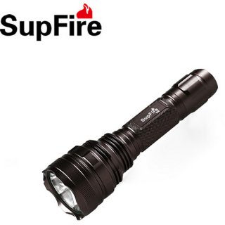 Supfire F9 CREE XML2-T6 Led Flashlight Emergency Rechargeable Led Light for Hunting by 18650 Battery