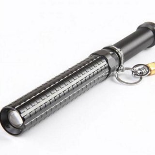 Portable Waterproof LED Lighting Mace Flashlight for Camping Caving On Foot