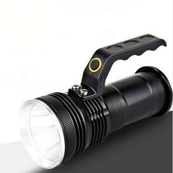 Outdoor Waterproof LED Flashlight Torch 18650 Rechargeable Portable Miner's Lamp