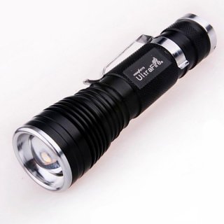 LED Lighting Flashlight Portable Waterproof For Camping Caving On Foot YM-909