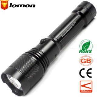 Lomon Outdoor Outdoor Flashlight Waterproof long-range Rechargeable Flashlight SK81