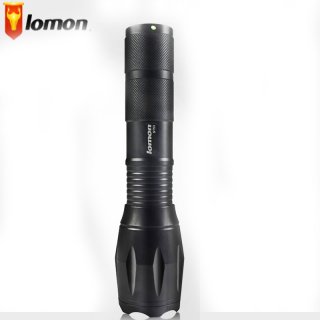 Lomon Outdoor Long-range Flashlight Telescopic Zoom Charging Flashlight Q2012
