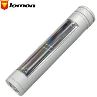 Lomon 5 LED Flashlight Environmental Protection Energy Saving Solar Rechargeable Flashlight SD139