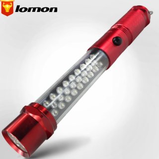 Lomon 35 LED Flashlight Rechargeable Signal Flashlight Magnetic Flashlight ST11