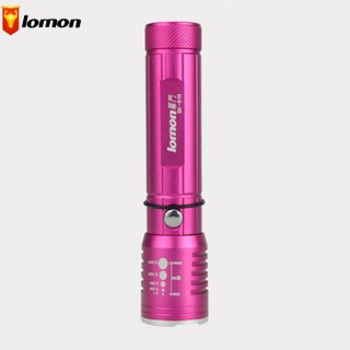 Lomon Outdoor LED Women 's Self-defense Supplies Zoom Flashlight SK610