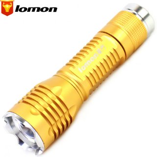 Lomon LED Hunting Flashlight Zoom Flashlight Rechargeable Flashlight ST94