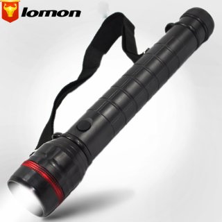 Lomon Telescopic Zoom Flashlight Plastic Flashlight SD138