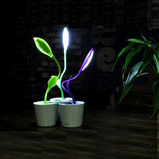 Creative Plant Shape Nightlight Household USB LED Nightlight T015A07
