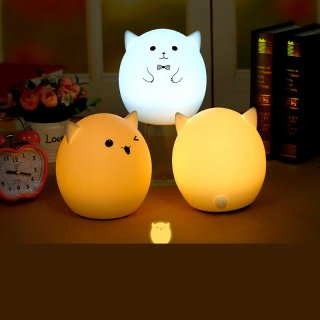 New Design Cartoon Colorful Cute Lamp USB LED Nightlight