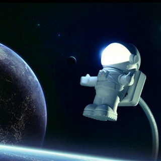 Creative Astronaut USB Interface LED Nightlight A133346