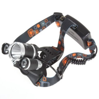 LED Headlamp Waterproof for Camping Riding On Foot 3T6