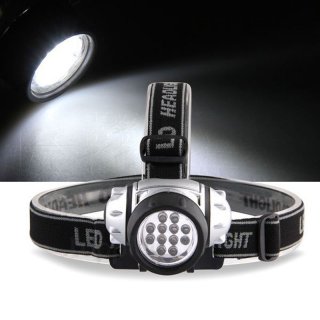 Waterproof LED Headlamp for Camping Riding On Foot 12LED
