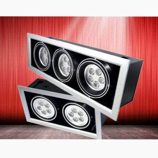 High Power Gallery Showroom LED Lights Light Grille Lamps No Noise