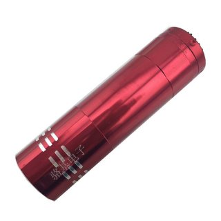LED Aluminum Alloy Mini Highlight Red Black Blue Flashlight