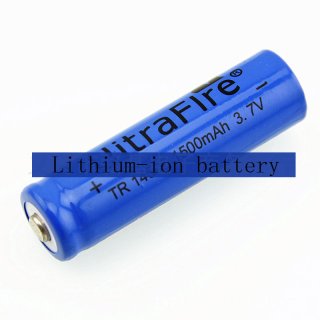 14500 1500mAh 3.7V Li-ion Batteries For Bright Light Flashlight