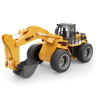Loader Forklift Excavator Truck Alloy Vehicles Toys Gifts Models Collection