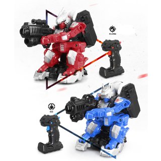 New Infrared Ray Shift Battle Robot 2.4G Warrior Robot Toy 27101