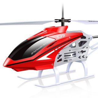 Syma S39 2.4G 3CH RC Helicopter with Gyro LED Lights Anti-Shock Remote 100M Control Kids Toys