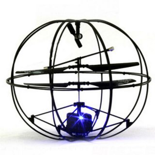 3.5 Channels RC UFO Ball Helicopter With Four Axis For Kids Toys Gift