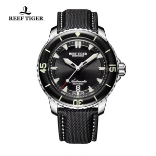 Reef Tiger Deep Ocean Casual Watches Automatic Watch Steel Case RGA3035-YBBW
