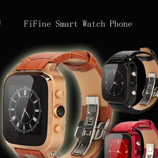 FiFine Bluetooth Smart Watch Phone Support SIM Card Wifi Waterproof For IOS Android