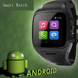 Dual Core Smart Watch Phone Support SIM Card Wifi For Android