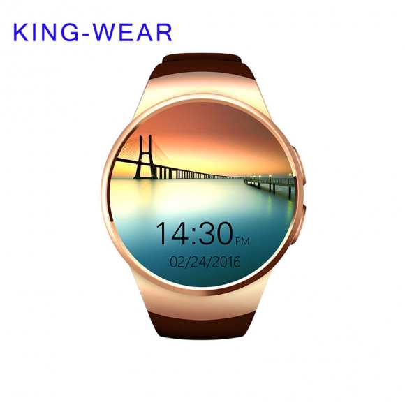 KING-WEAR New Smart Watch With MTK2502C Support Both IOS and Android