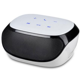 Uemin Portable Wireless Bluetooth Speaker With Mic & Double Subwoofer Loudspeakers