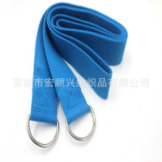 Elastic Cotton Non-slip Yoga Mat Sling Strap Multi functional Fitness Gym Sports Exercise Belt Yoga pad strap