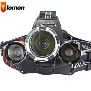 Lomon 10WT6 Waterproof Rechargeable Headlamps Long-range Hunting Light Headlights Q3033