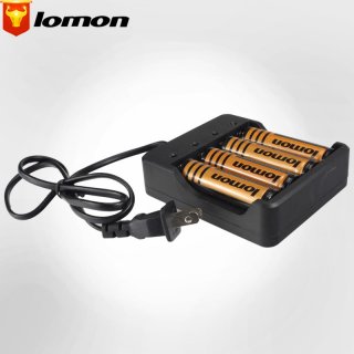 Lomon 4.2V Four Slot Flashlight Lithium Battery Cradle for 18650 Battery P50