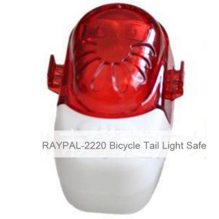 RAYPAL-2220 Bicycle Tail Light Safety Caution Lamp for Night Riding