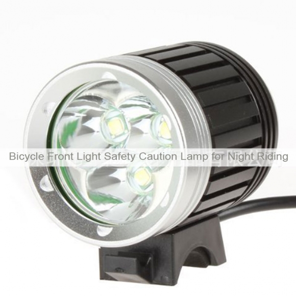 3T6 Bicycle Front Light Safety Caution Lamp for Night Riding