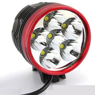 Night Riding Safety Caution Lamp Bicycle Front Light CREE/6T6