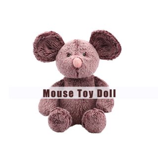 Brown Mouse Plush Toy Cute Stuffed Animals Toys for Kids Gifts