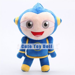 Creative Cute Blue Big Eyes Plush Toy Doll Kids Toy for Children