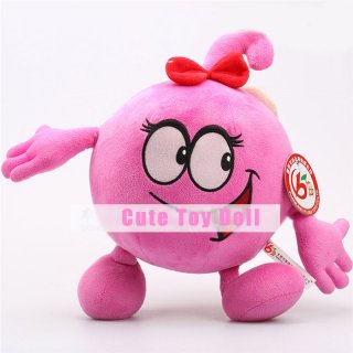 Rose Red Cute Delightful Games Mascot Plush Toys Different Heights Dolls
