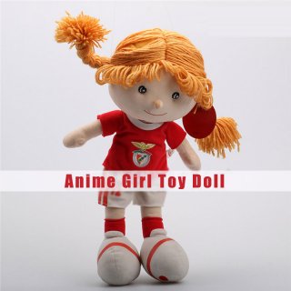 Creative Anime Girl Plush Toys Different Heights Character Dolls
