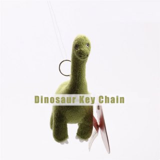 Lovely Soft Dinosaur Key Chain Design Plush Stuffed Doll For Kids