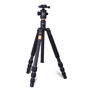 Professional Carbon Fiber DSLR Camera Tripod Monopod Portable Photo Camera Stand BKQ476