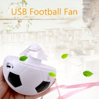 Portable Flexible USB Mini Cooling Rechargeable Football Fan