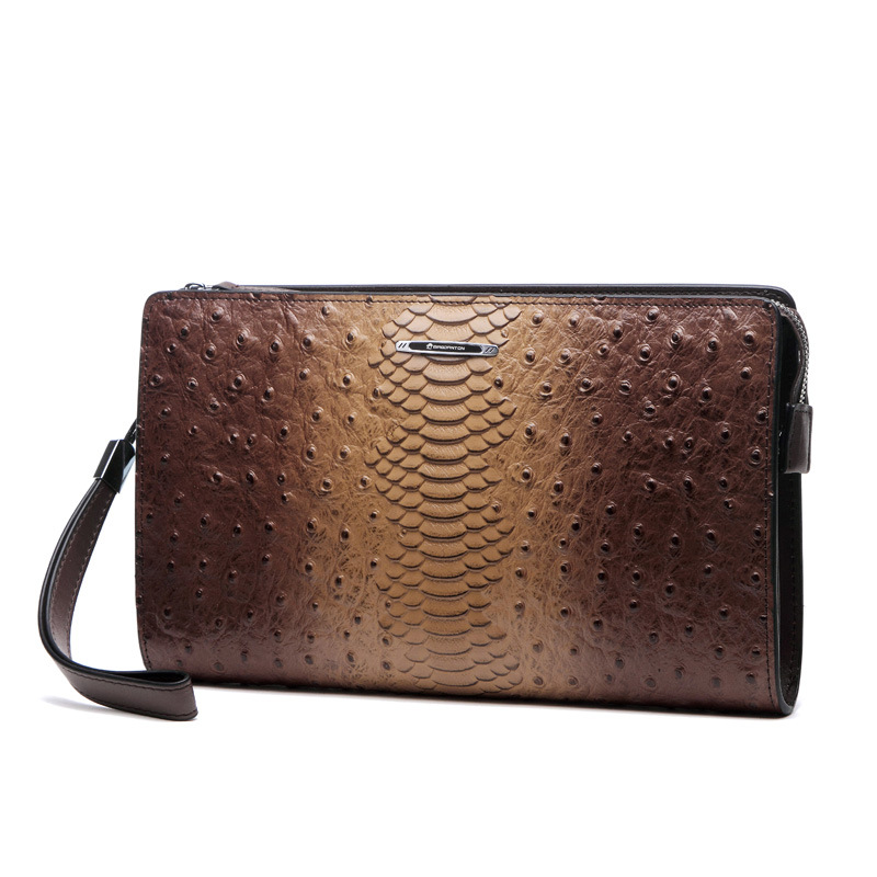 New Style Men Clutch Bag Men wallets Casual Wallet Genuine Leather Wallet DL-NB001