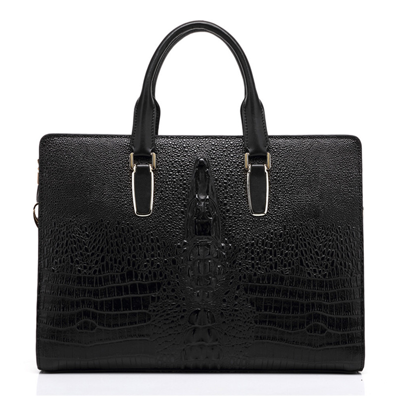 Hot Sale Best Quality 100% Genuine Leather Business Bag Briefcase Men Brief Case DL-NB006A