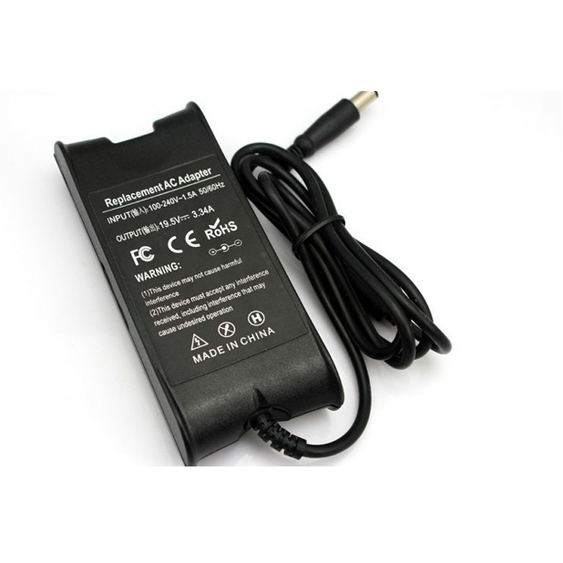 Laptop Power Charger Adapter for for Dell Laptop 19.5V 3.34A