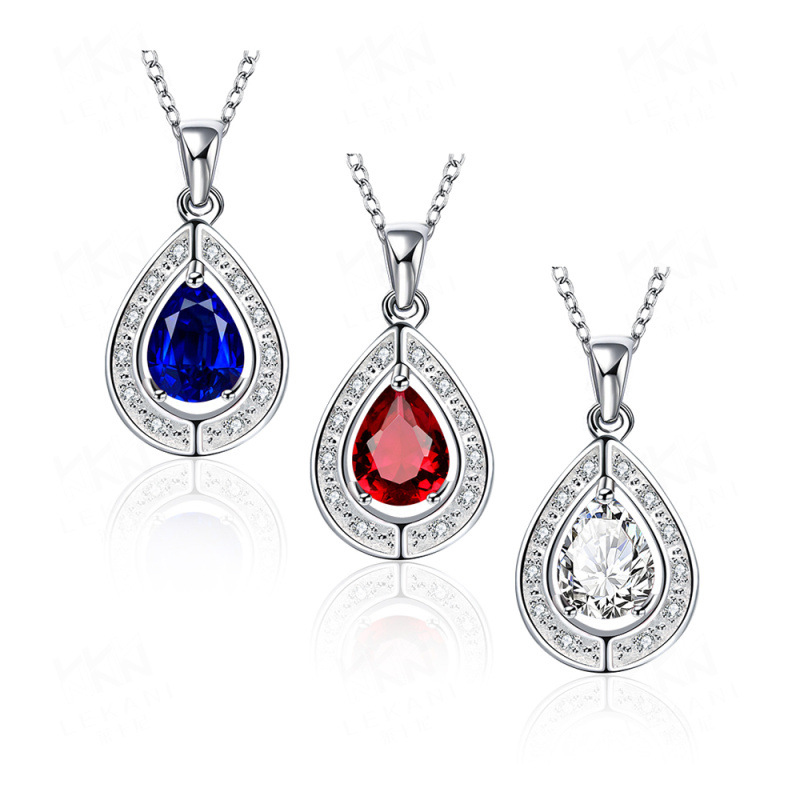 Silver Plated Diamond Pendants Fashion Jewelry Pendants for Women SPN013