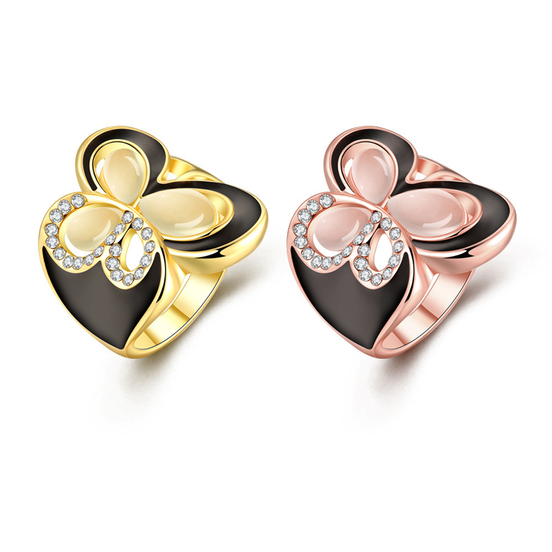 Butterfly Design Crystal Diamond Earings Jewelry Fashion For Women Girl