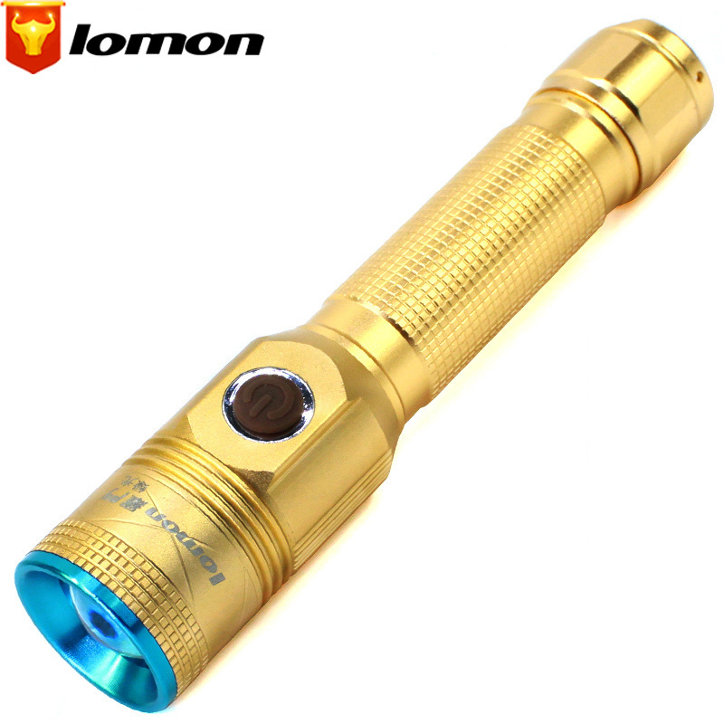 Lomon LED Hunting Flashlight Zoom Flashlight Rechargeable Flashlight SK103