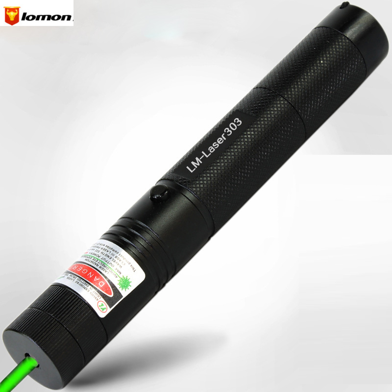 Lomon Green Laser Pointer Puntero Laser Beam Light Lazer Pointer Pen Presenter Laser flashlight Q4303-L